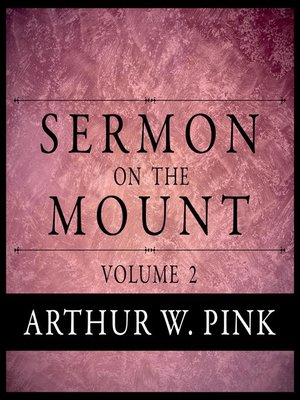 cover image of Sermon on the Mount, Volume 2